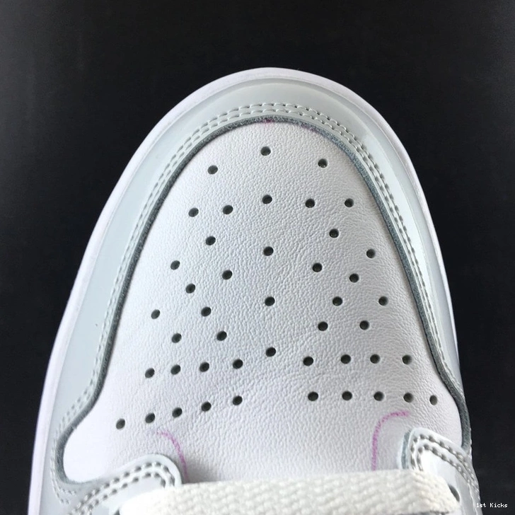 White CK6637-104 Zoom Retro Racer 1 Blue Jordan  High 0118